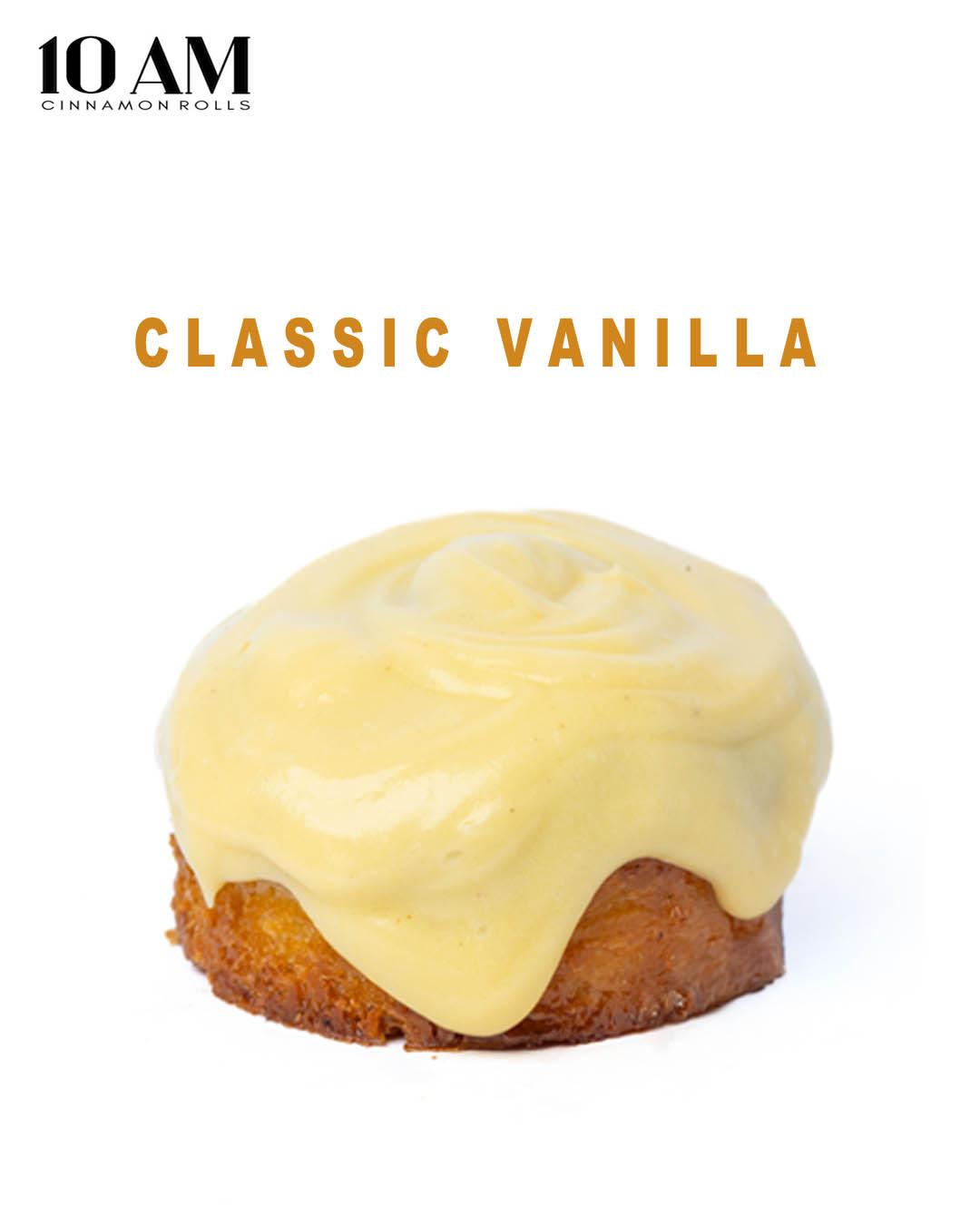 Classic Vanilla cinnamon roll