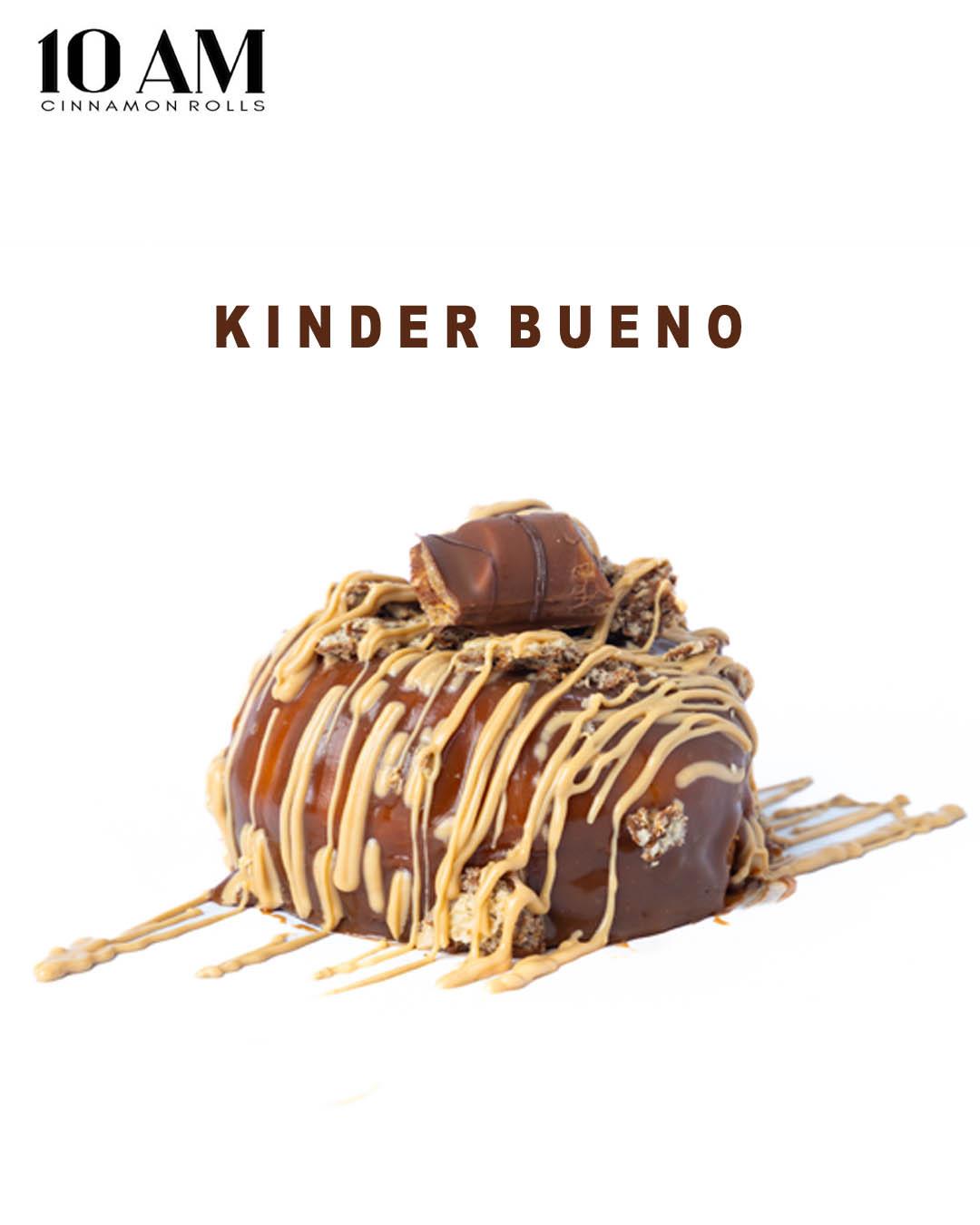 Kinder Bueno cinnamon roll